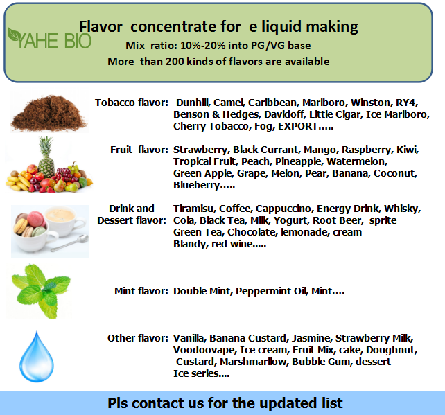e liquid flavoring concentrate China flavour manufacturer