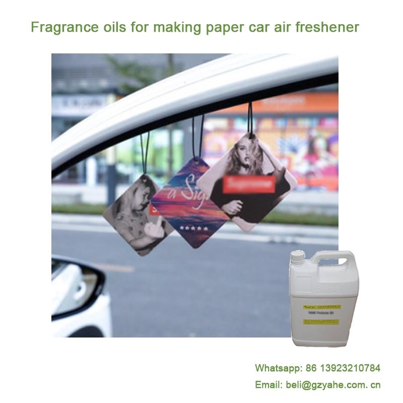 18 tahun pembuatan wewangian minyak wangi untuk membuat kertas parfum mobil banyak aroma untuk penyegar udara otomatis kartu