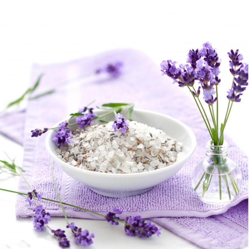 wewangian lavender berkualitas tinggi dan tahan lama untuk garam mandi